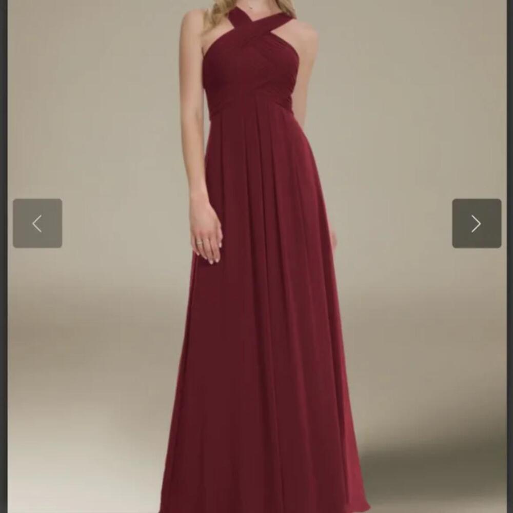 AW Vienna Bridesmaid Prom Formal Special Occasion Wedding Guest Dress, 14, Red
